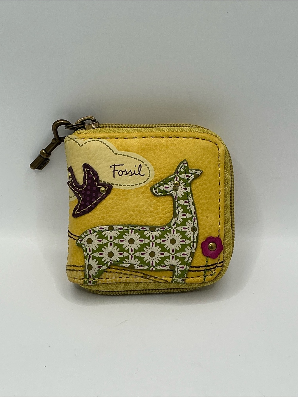RARE Fossil leather Case